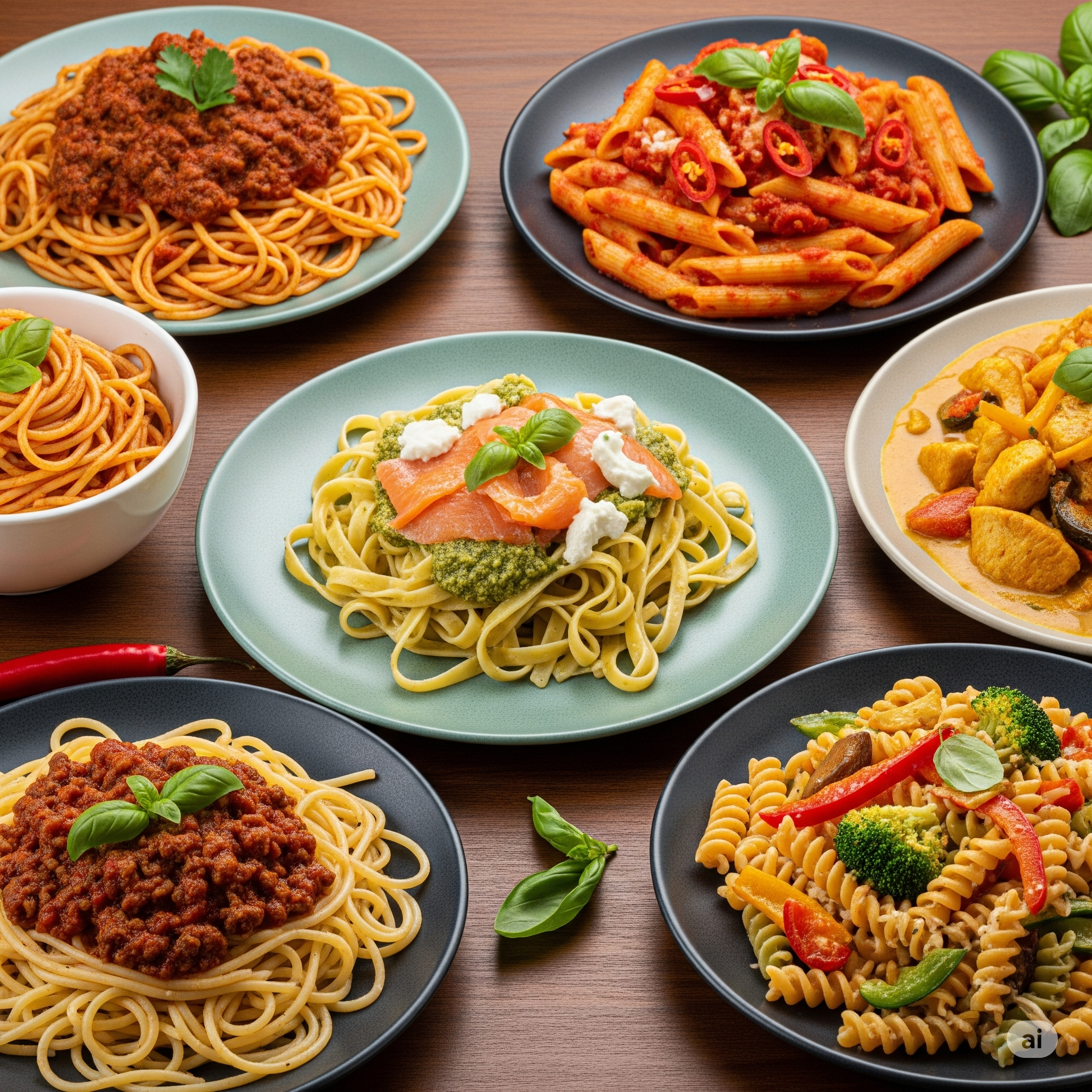 Flyer voor Spahetti test